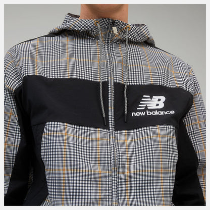 NB Athletics Higher Learning Windbreaker AOP | New Balance Clothing Timberwolf - Men
