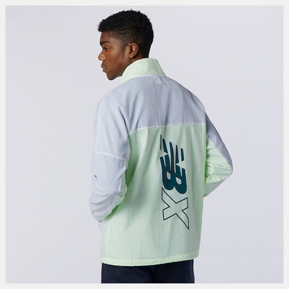NB Essentials NBX Jacket | New Balance Clothing Bleached Lime Glo - Men