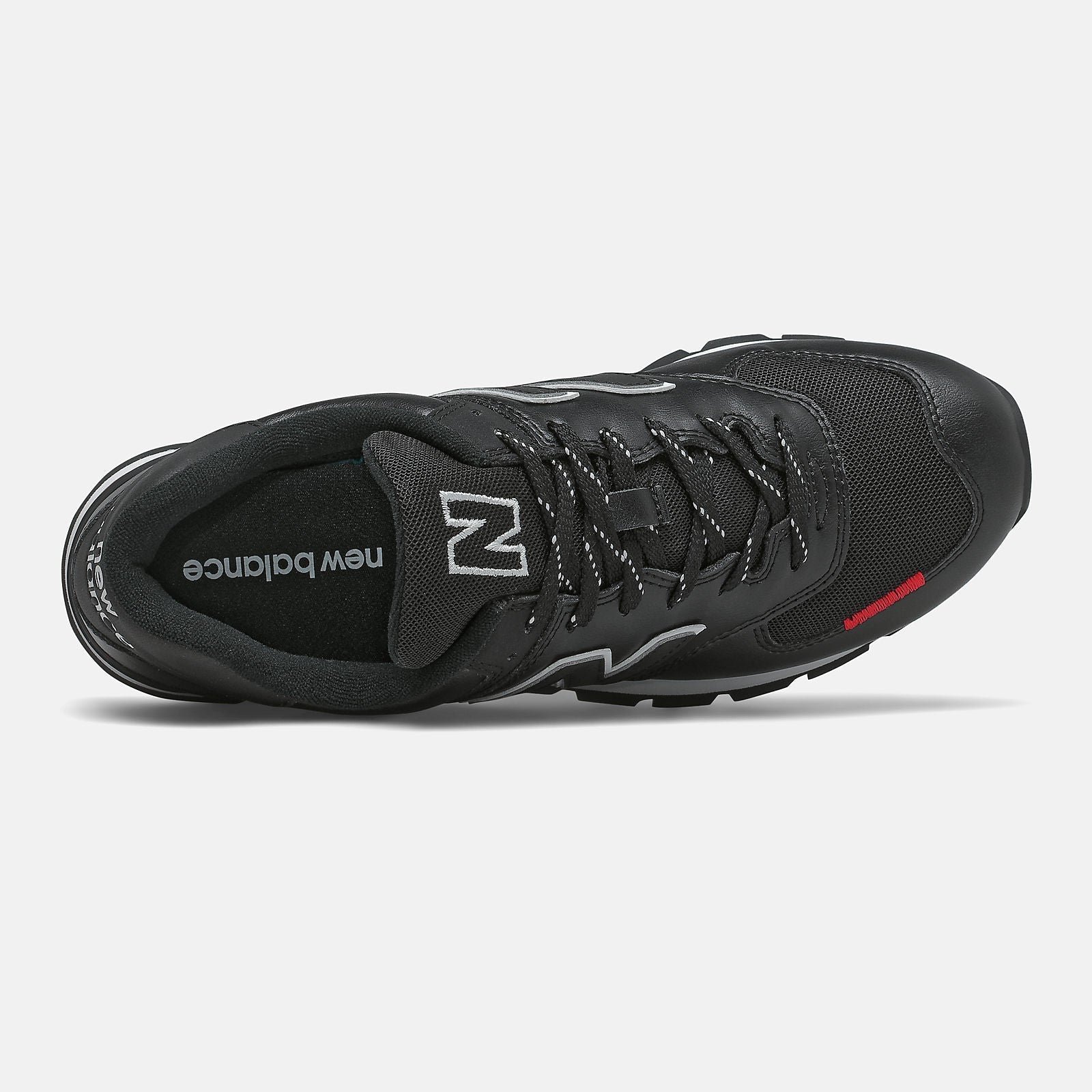 574 Rugged | New Balance Shoes Black/Velocity Red - Men