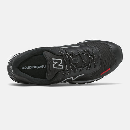 574 Rugged | New Balance Shoes Black/Velocity Red - Men