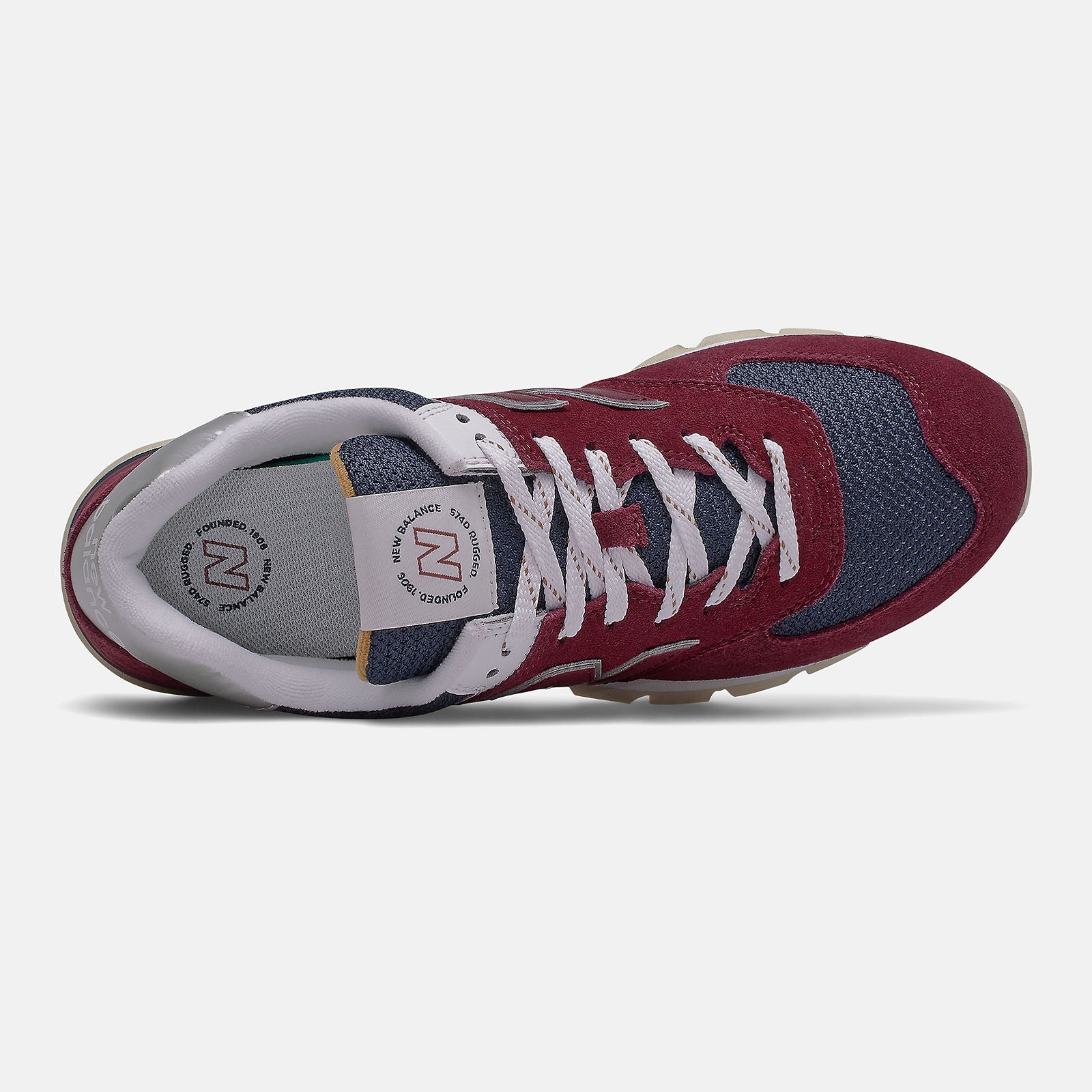 574 Rugged | New Balance Shoes Garnet/Workwear - Men