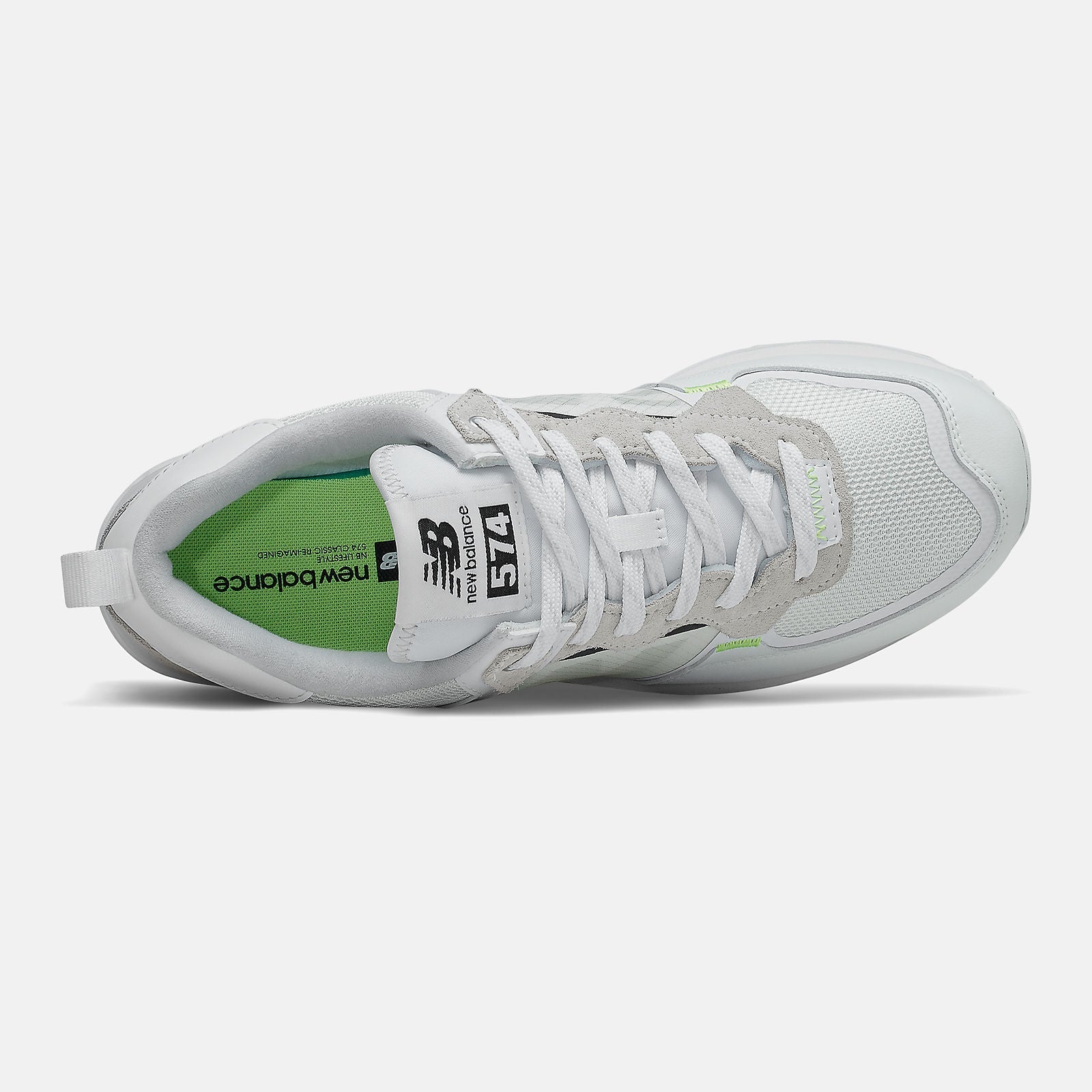 574 | New Balance Shoes White/Summer Fog - Men