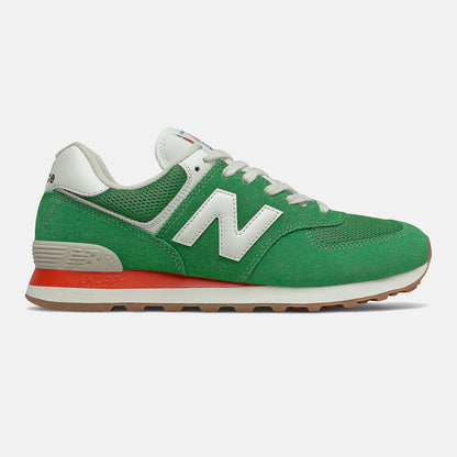 574 | New Balance Shoes Varsity Green/Velocity Red - Men