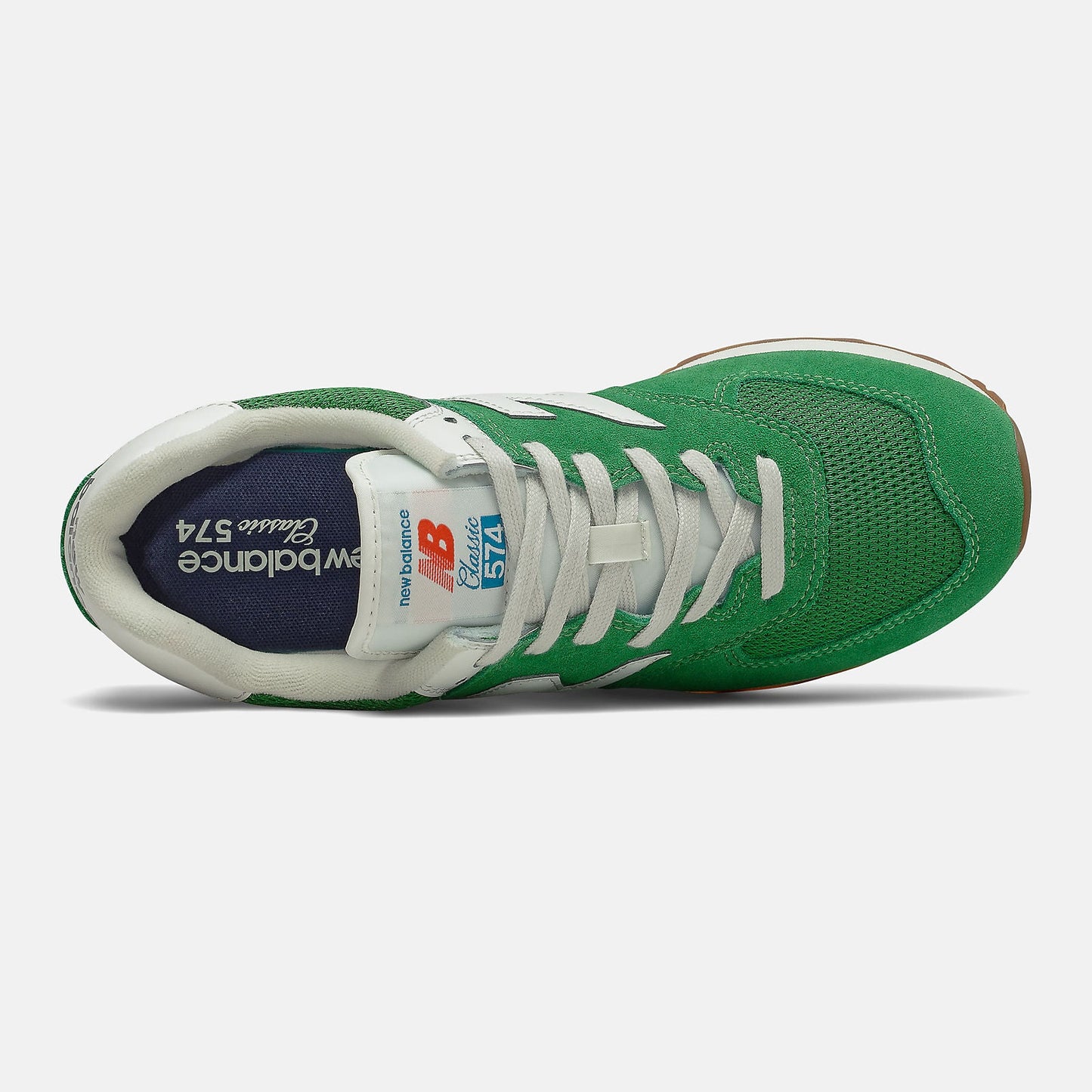 574 | New Balance Shoes Varsity Green/Velocity Red - Men
