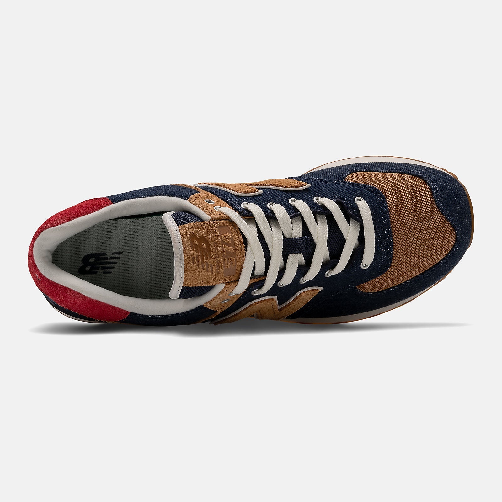 574 | New Balance Shoes Pigment/Team Red - Men
