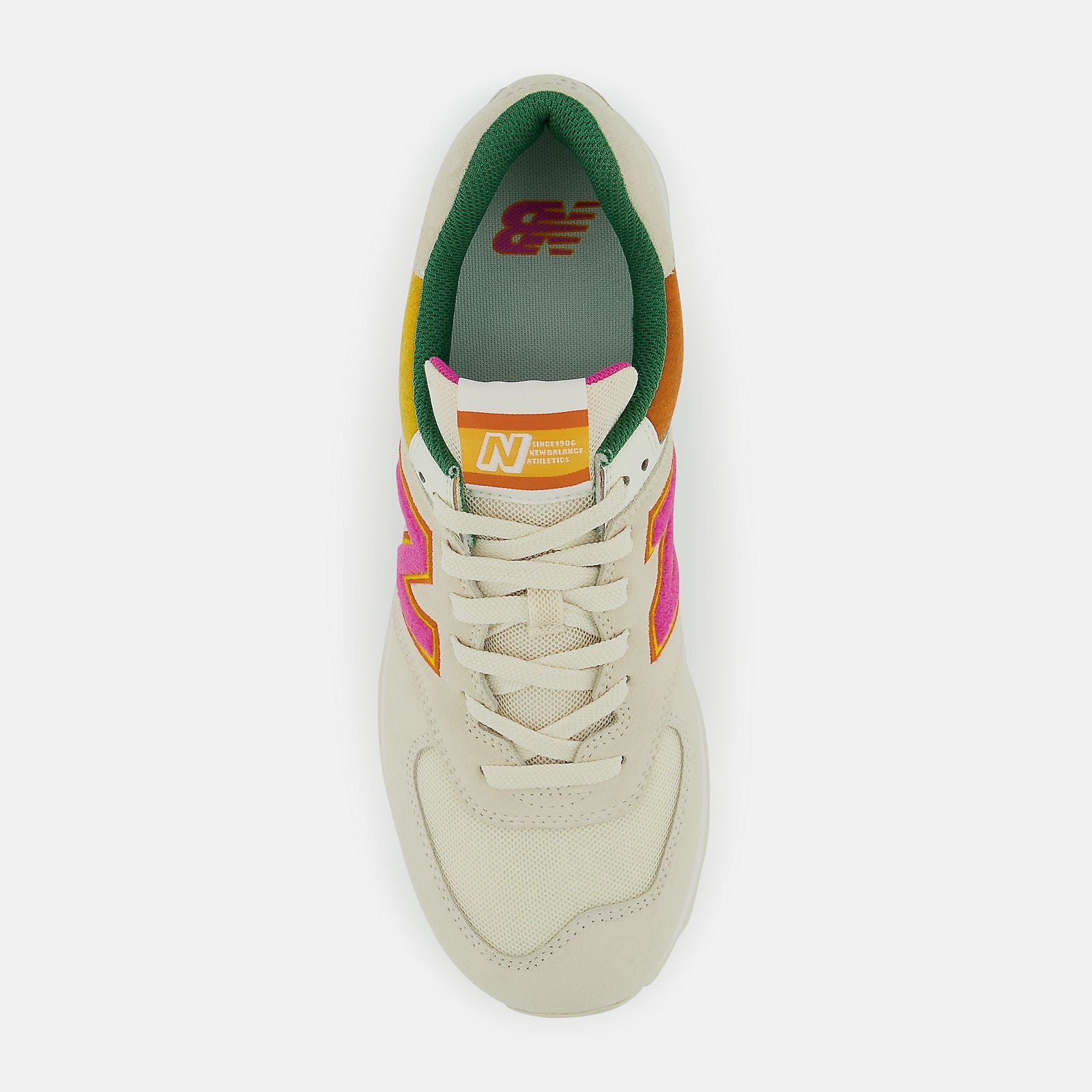 574 | New Balance Shoes Cream/Pink - Men