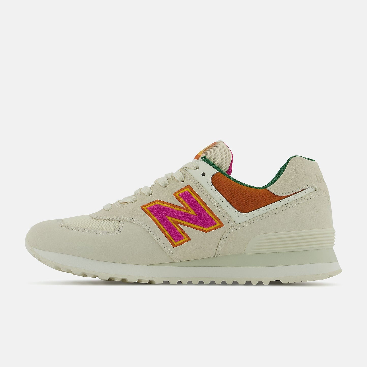 574 | New Balance Shoes Cream/Pink - Men