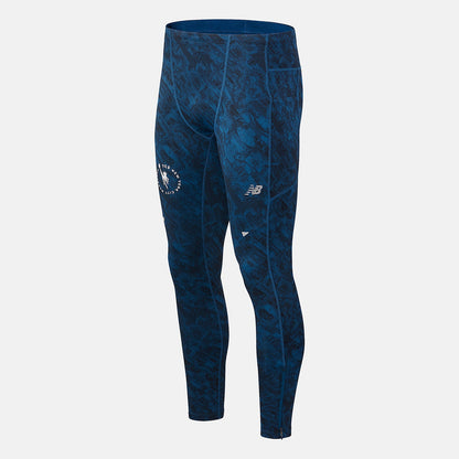 NYC Marathon Printed Impact Run Tight | New Balance Clothing Rogue Wave - Men