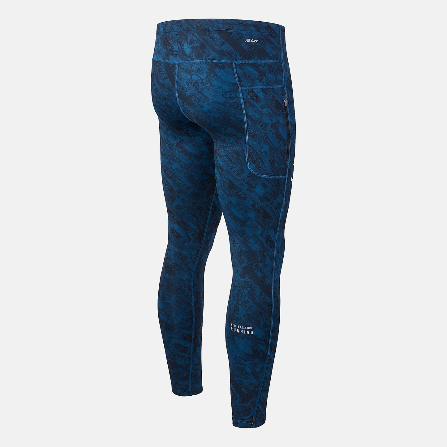 NYC Marathon Printed Impact Run Tight | New Balance Clothing Rogue Wave - Men