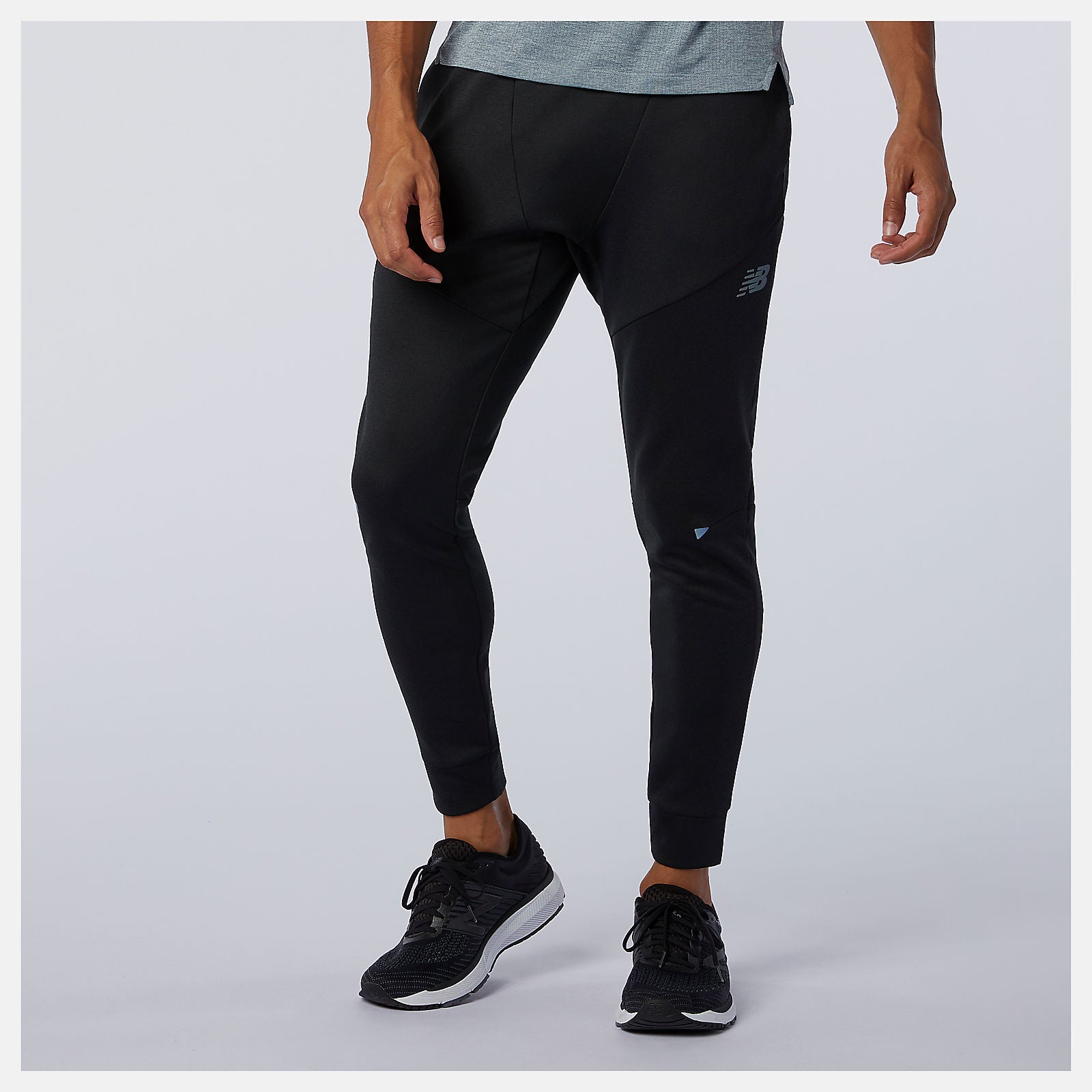 Q Speed Run Pant | New Balance Clothing Black Heather - Men
