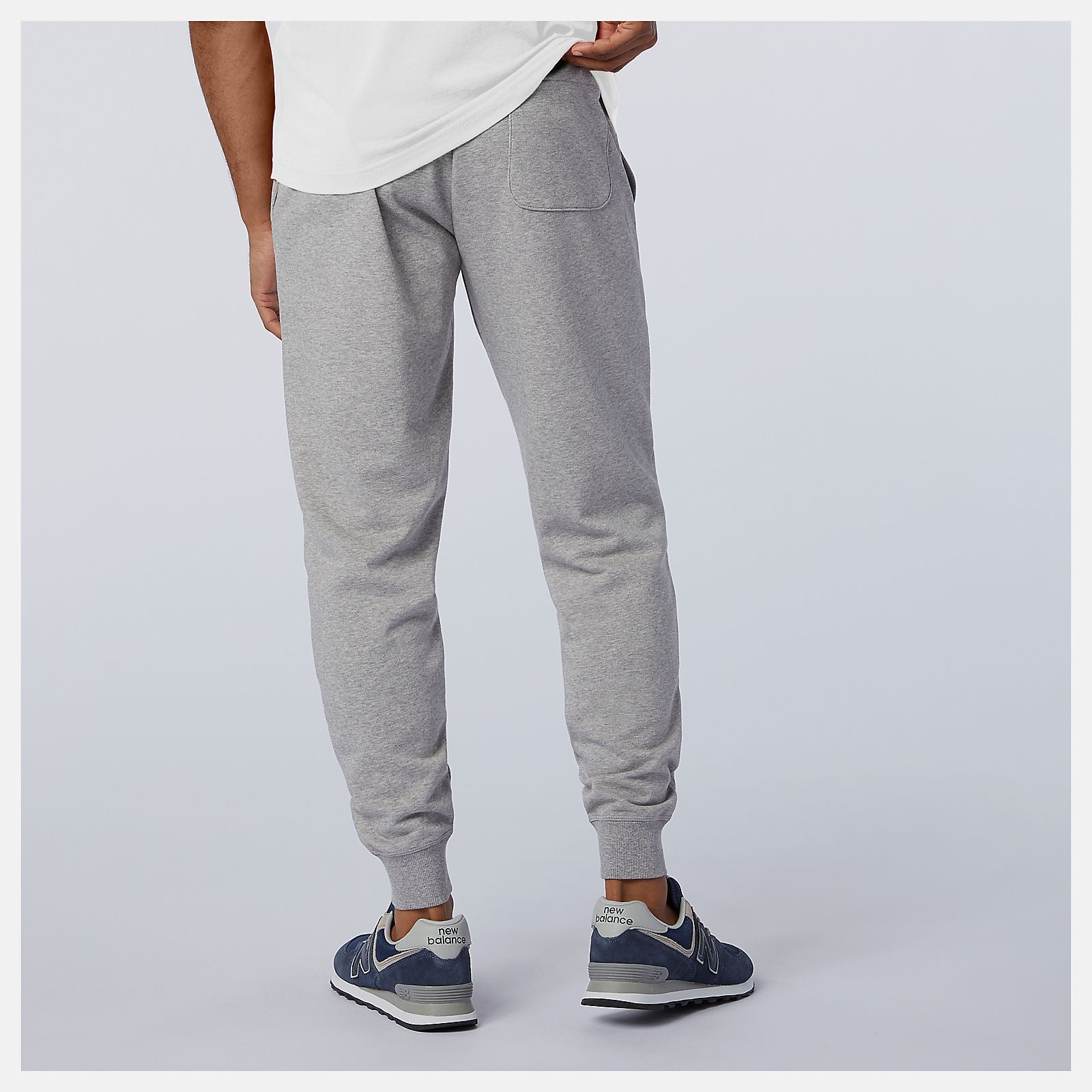 Essentials Stacked Logo Sweatpant | New Balance Clothing Athletic Grey - Men