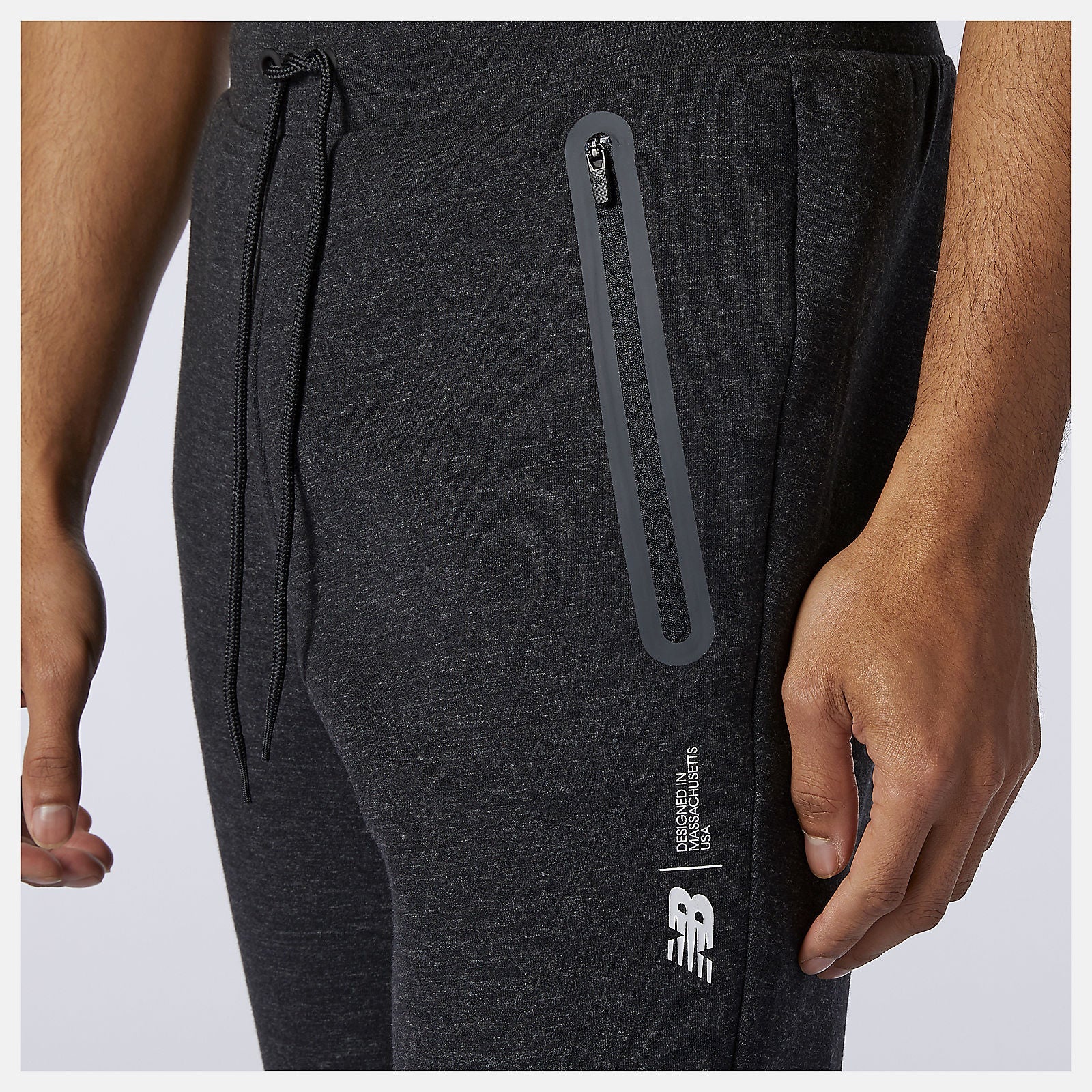 Fortitech Fleece Pant | New Balance Clothing Black Heather - Men