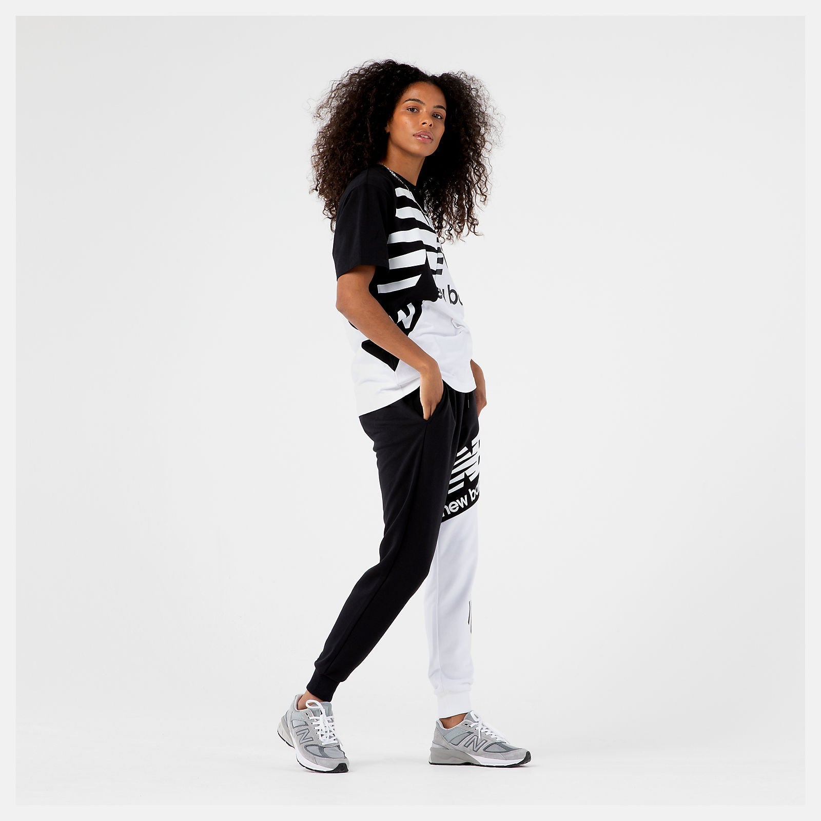 NB Athletics Splice Pant | New Balance Clothing Black Multi - Men