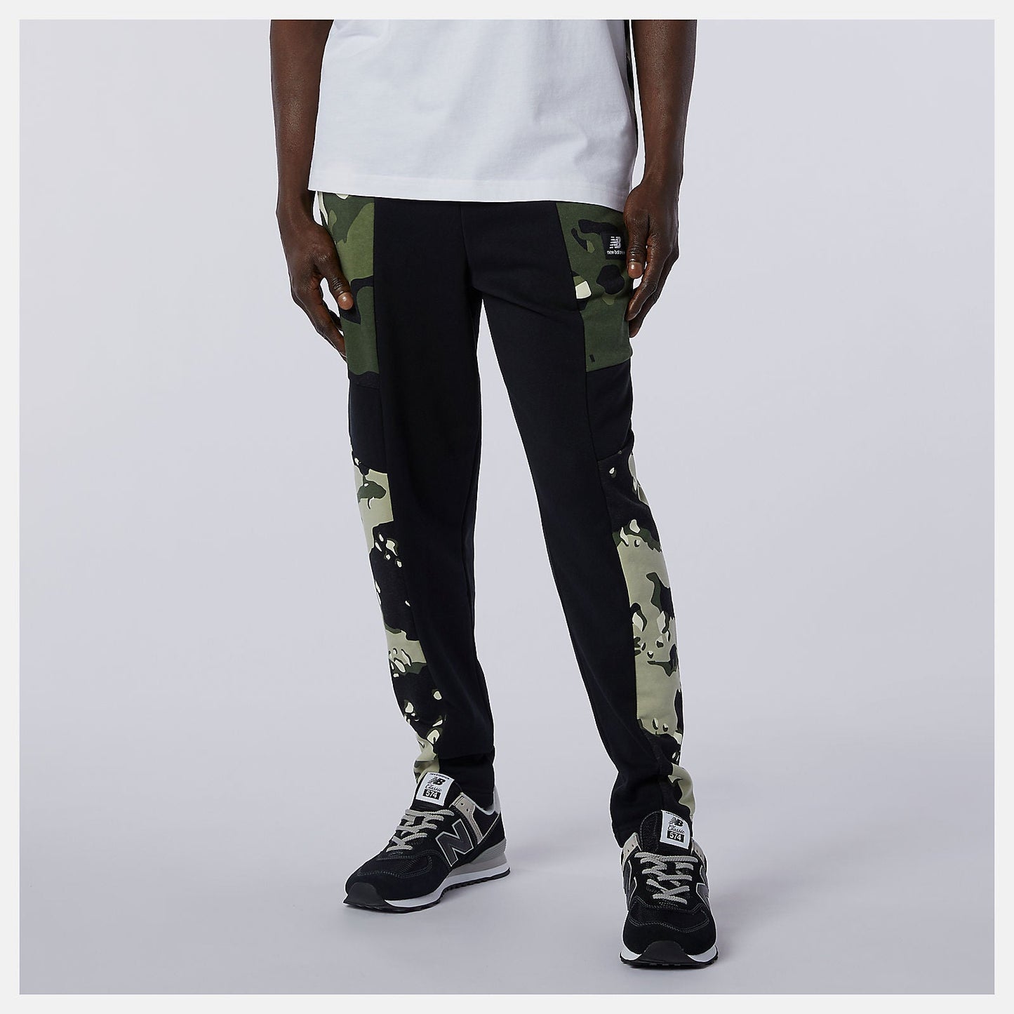 NB Essential Camo Sweatpant | New Balance Clothing Black/Magnet - Men
