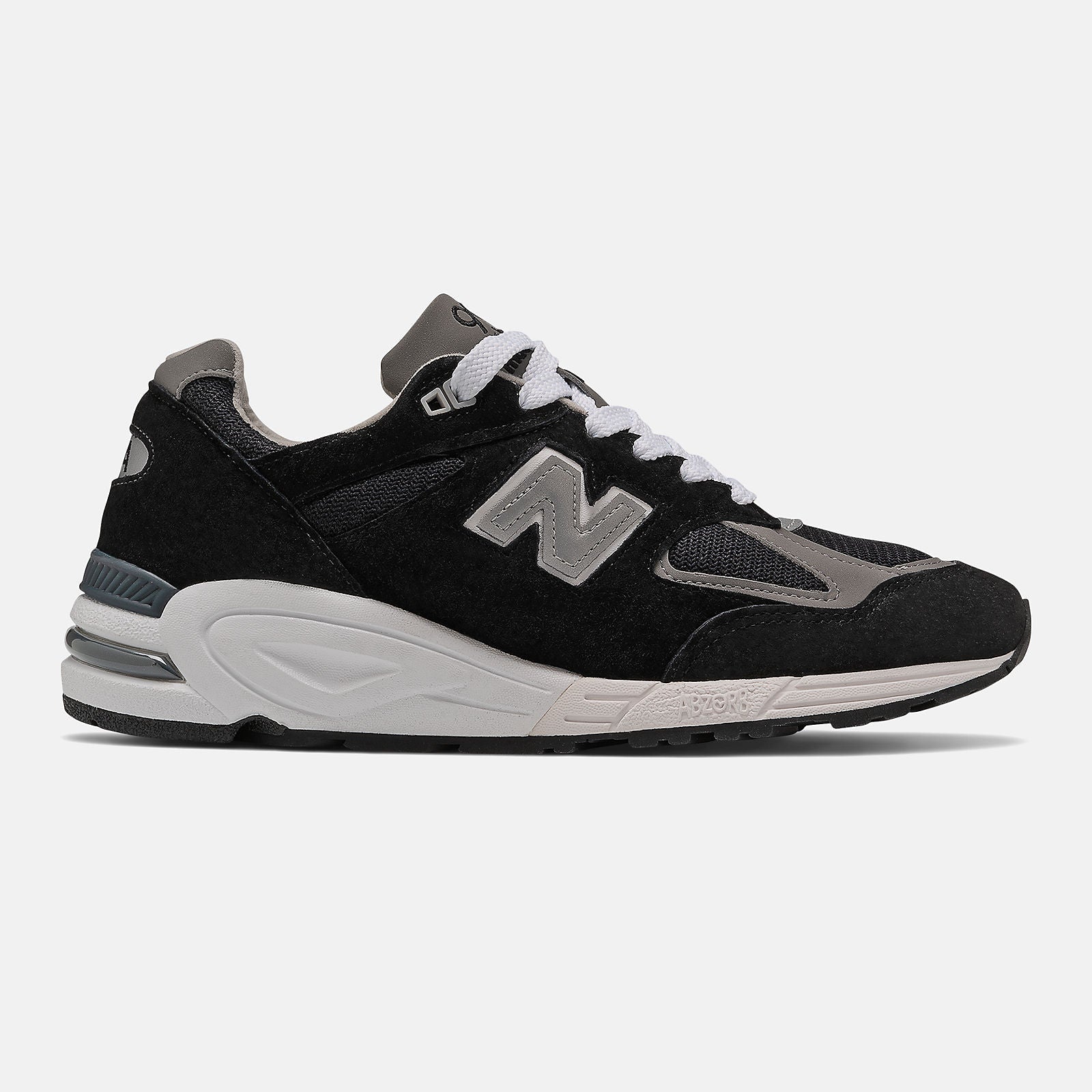 Made IN US 990v2 | New Balance Shoes Black/White - Men