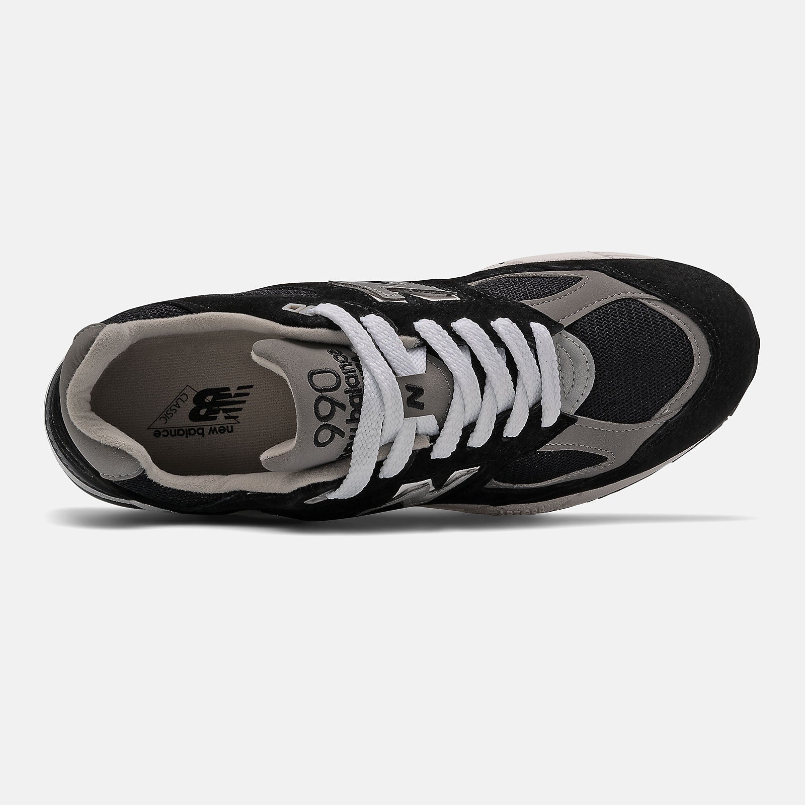 Made IN US 990v2 | New Balance Shoes Black/White - Men