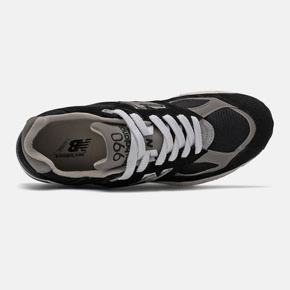 Made IN US 990v2 | New Balance Shoes Black/White - Men