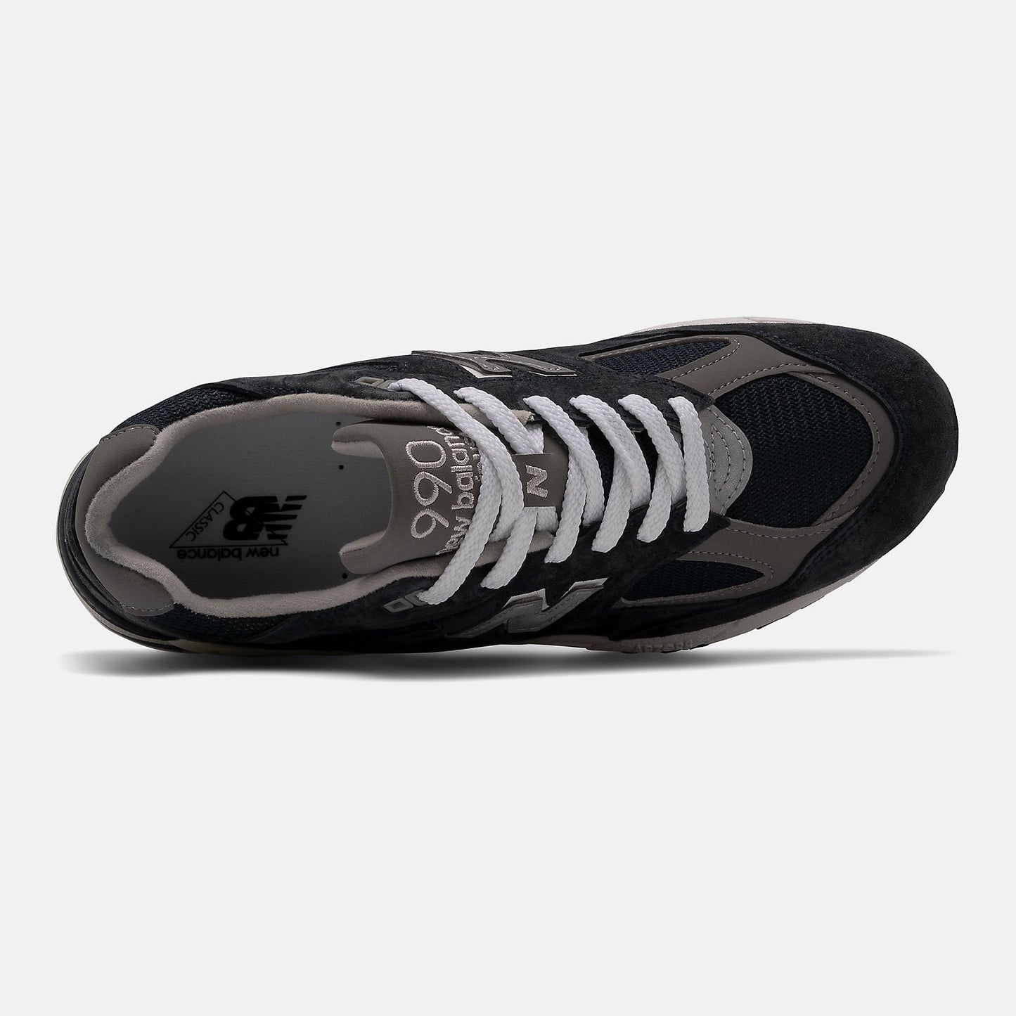 Made IN US 990v2 | New Balance Shoes Navy/White - Men
