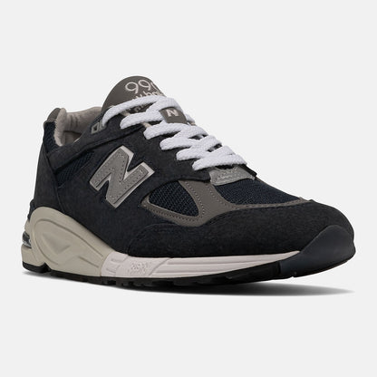 Made IN US 990v2 | New Balance Shoes Navy/White - Men
