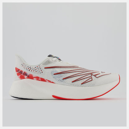 FuelCell RC Elite v2 | New Balance Shoes White/Neo Flame - Men