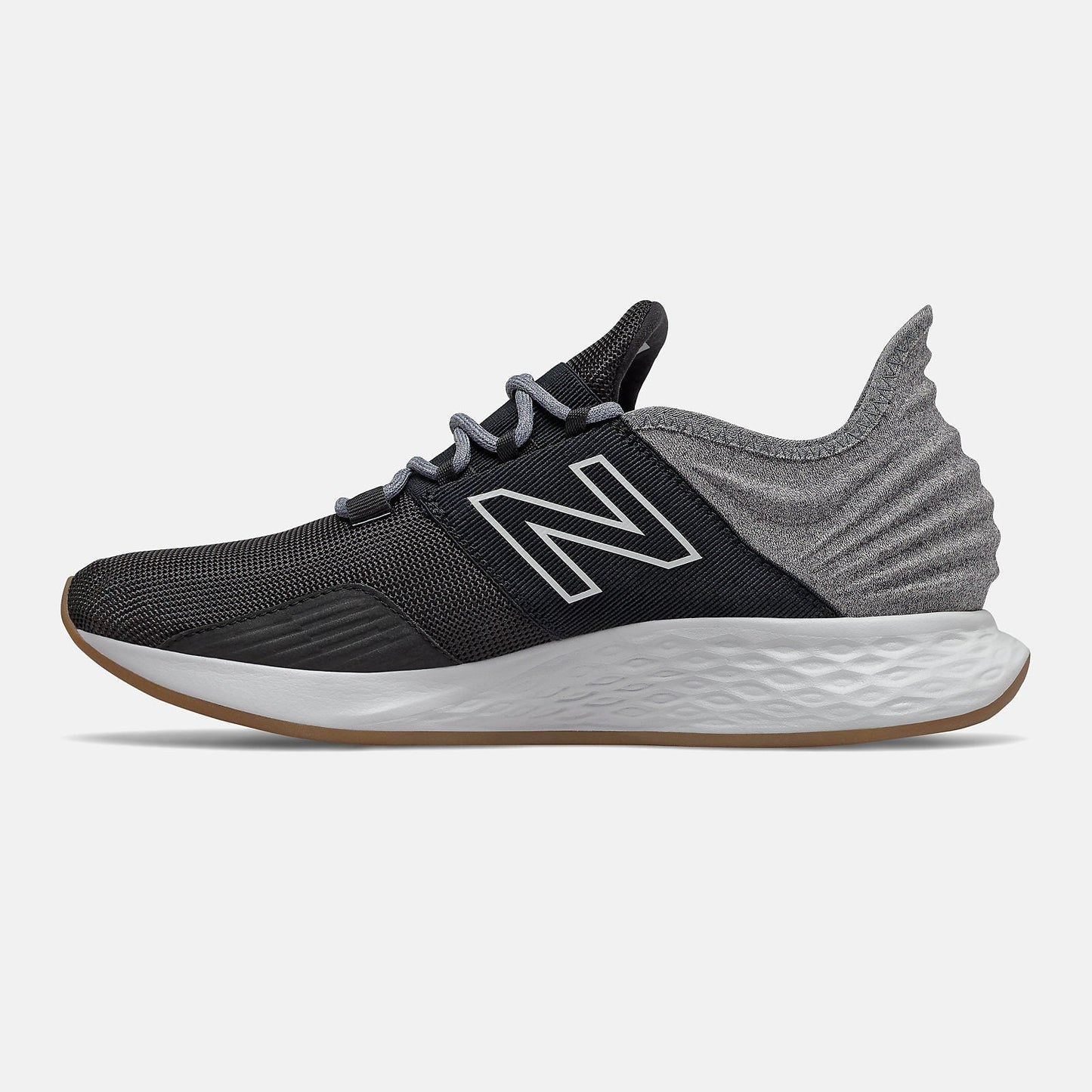 Fresh Foam Roav Tee Shirt | New Balance Shoes Black/Light Aluminum - Men