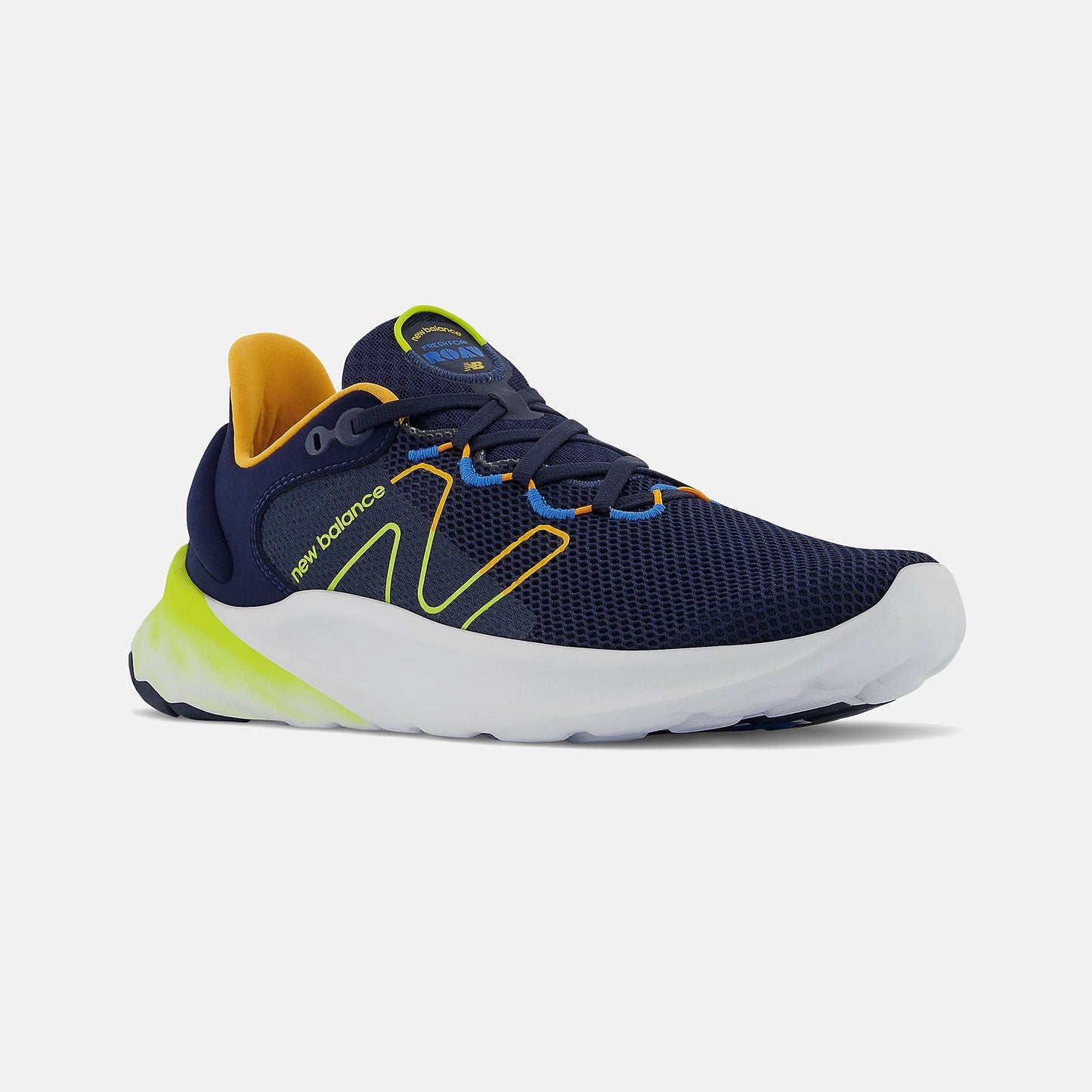 Fresh Foam Roav v2 | New Balance Shoes Natural Indigo/Sulpher Yellow - Men