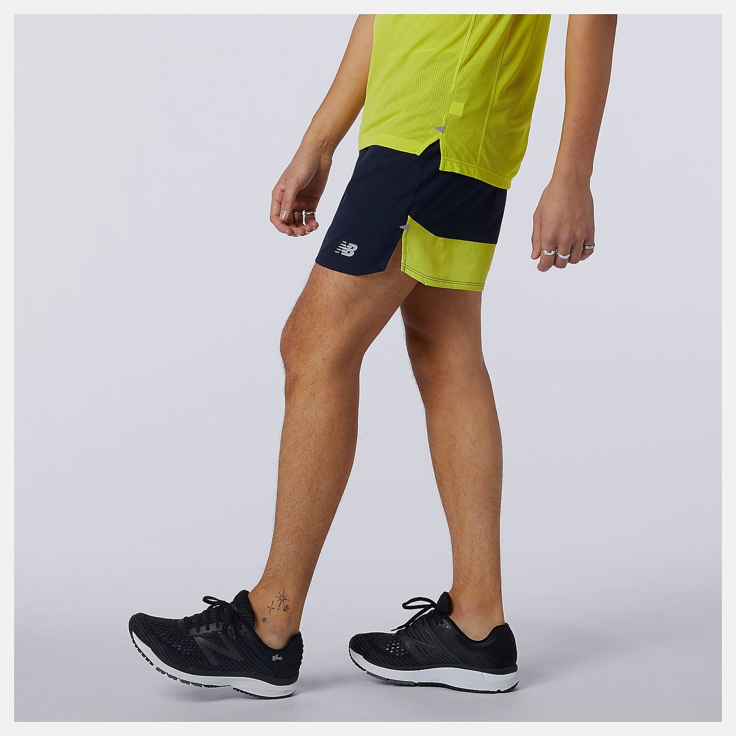 Impact Run 5 Inch Short | New Balance Clothing Sulpher Yellow - Men