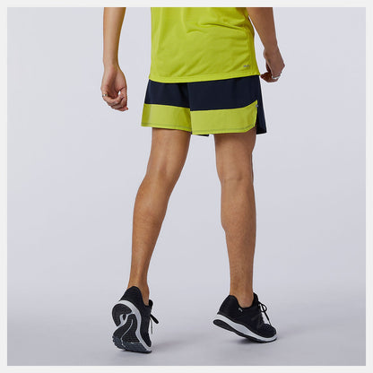 Impact Run 5 Inch Short | New Balance Clothing Sulpher Yellow - Men