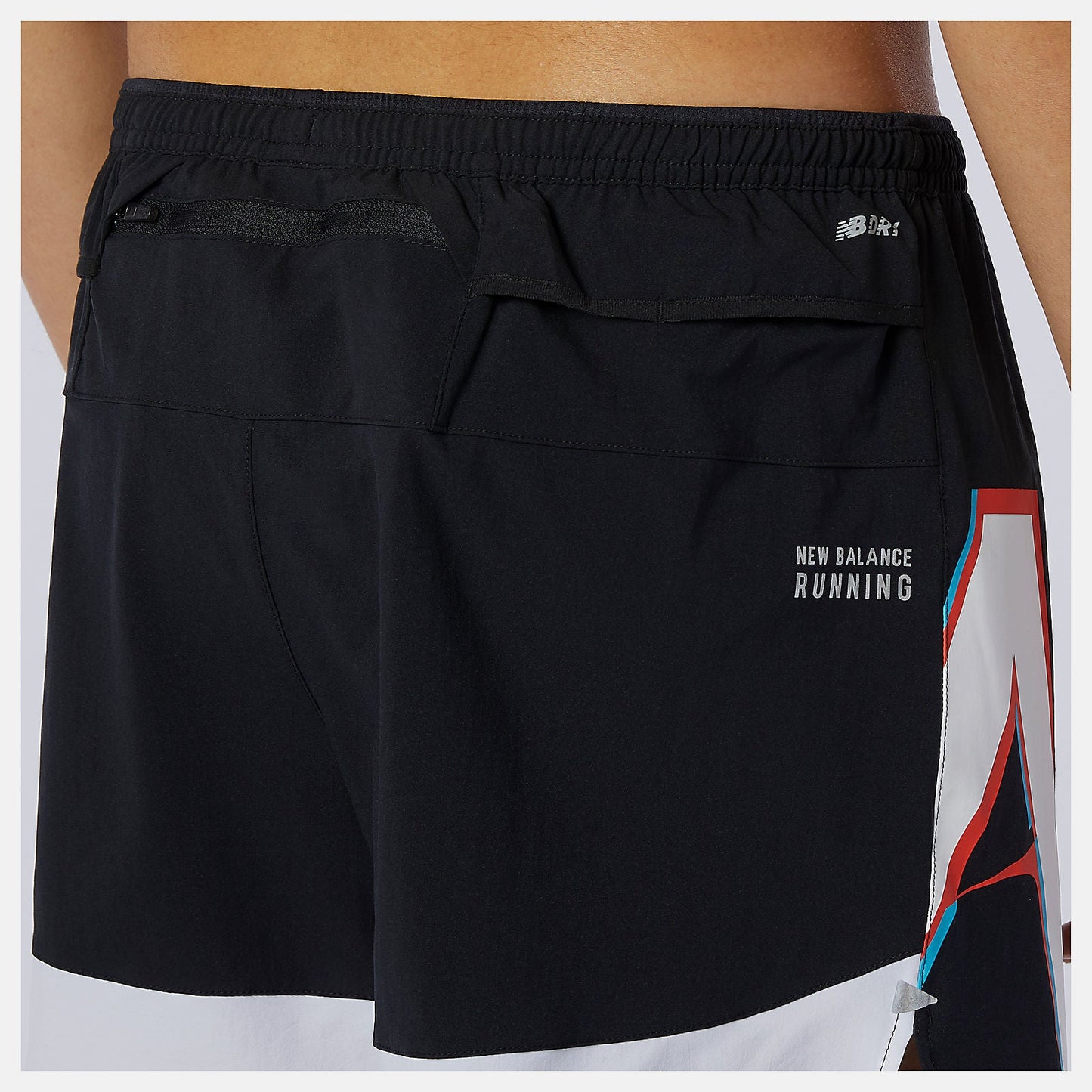 Printed Impact Run 5 Inch Short | New Balance Clothing Wave Blue - Men