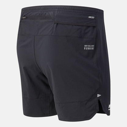 Run For Life Impact Run 7 inch Short | New Balance Clothing Black - Men