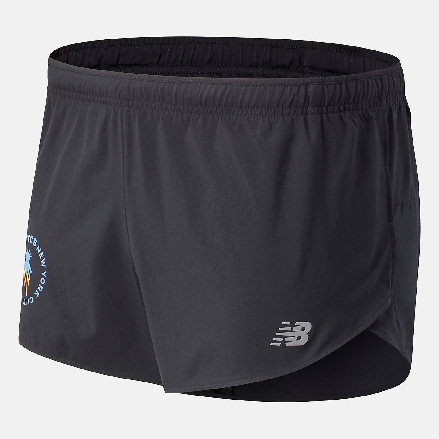NYC Marathon Impact Run 3 inch Split Short | New Balance Clothing Black - Men