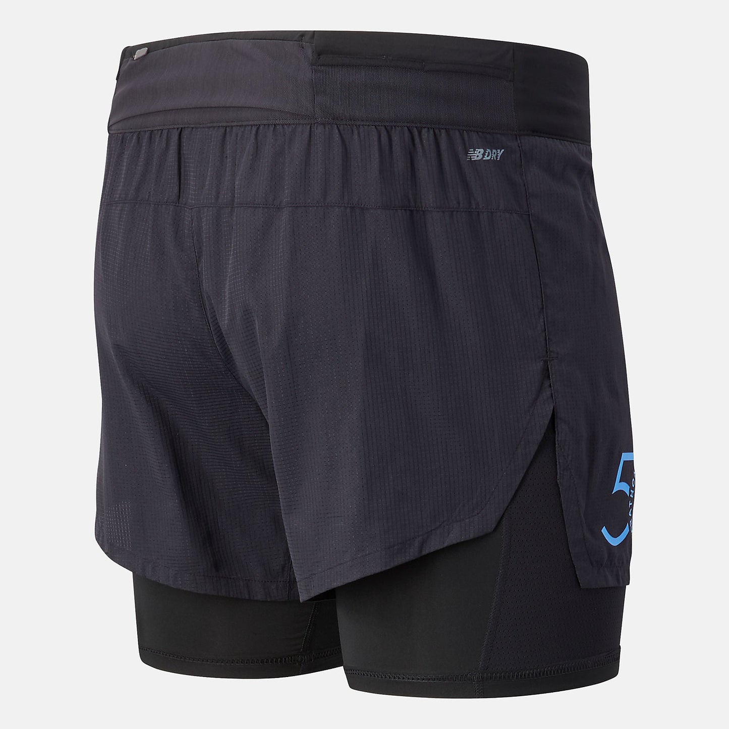 NYC Marathon Q Speed 5 inch 2 In 1 Short | New Balance Clothing Black - Men