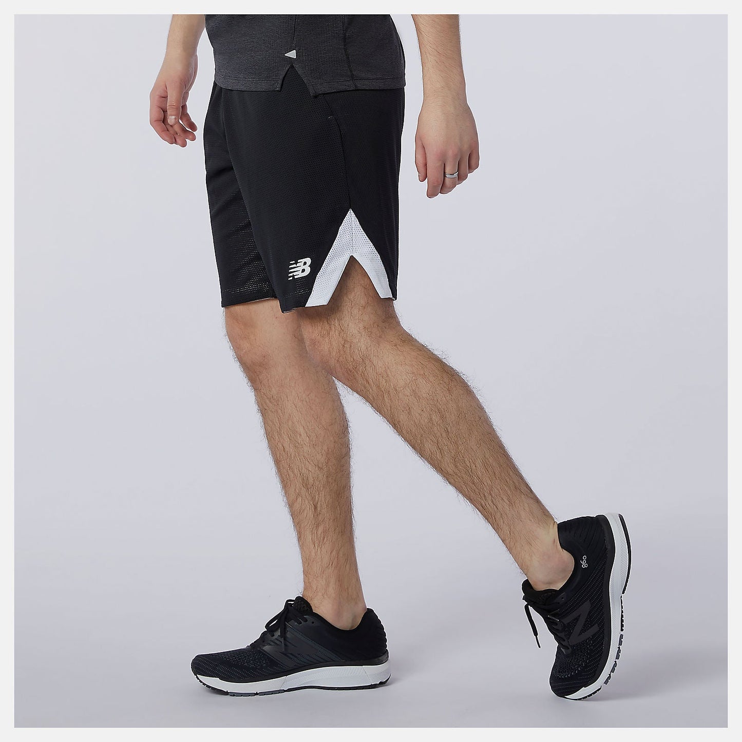 R.W.T. Reversible Short | New Balance Clothing Athletic Grey - Men