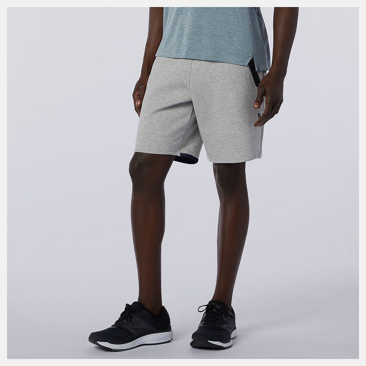Fortitech Fleece Short | New Balance Clothing Athletic Grey - Men
