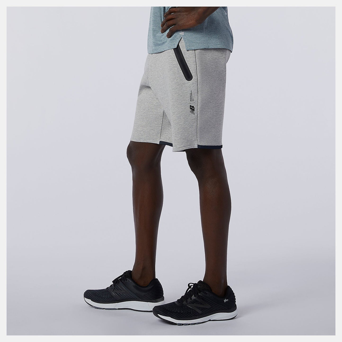 Fortitech Fleece Short | New Balance Clothing Athletic Grey - Men