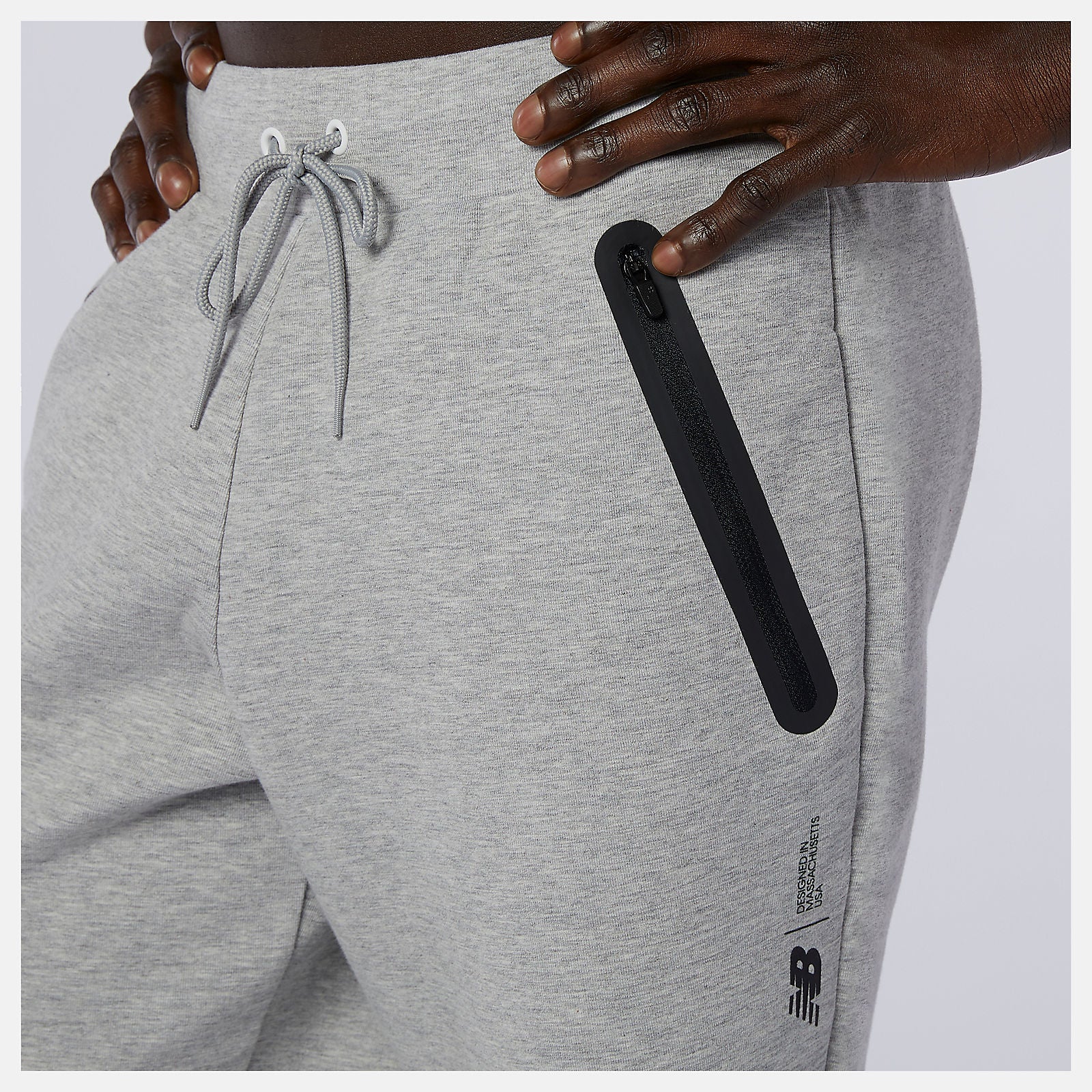 Fortitech Fleece Short | New Balance Clothing Athletic Grey - Men