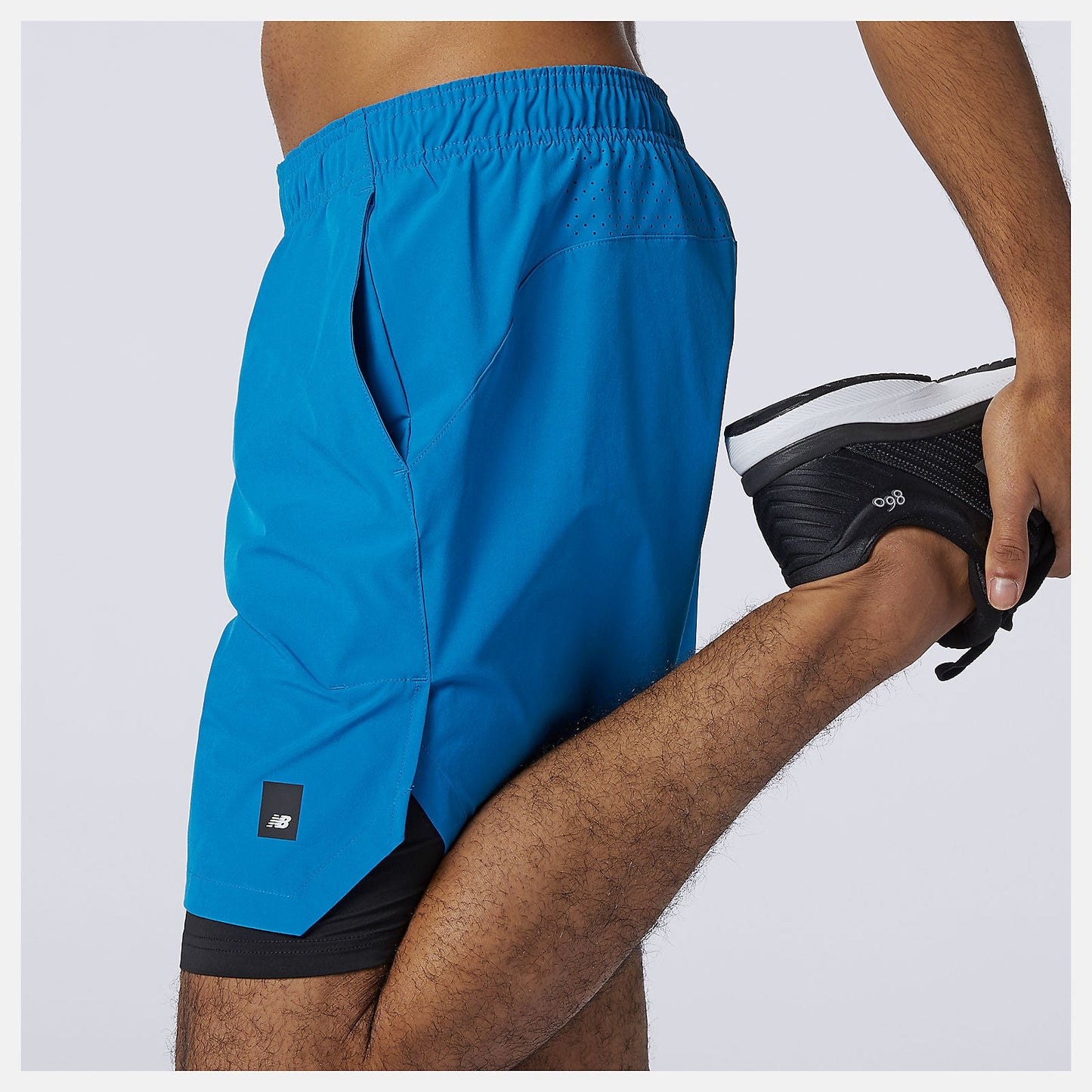 Fortitech 7 inch 2 In 1 Short | New Balance Clothing Wave Blue - Men