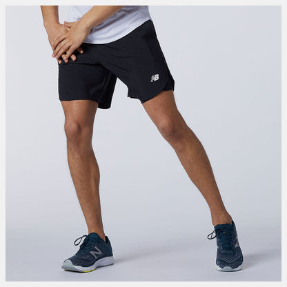 Fast Flight 2 in 1 7 Inch Short | New Balance Clothing Black - Men