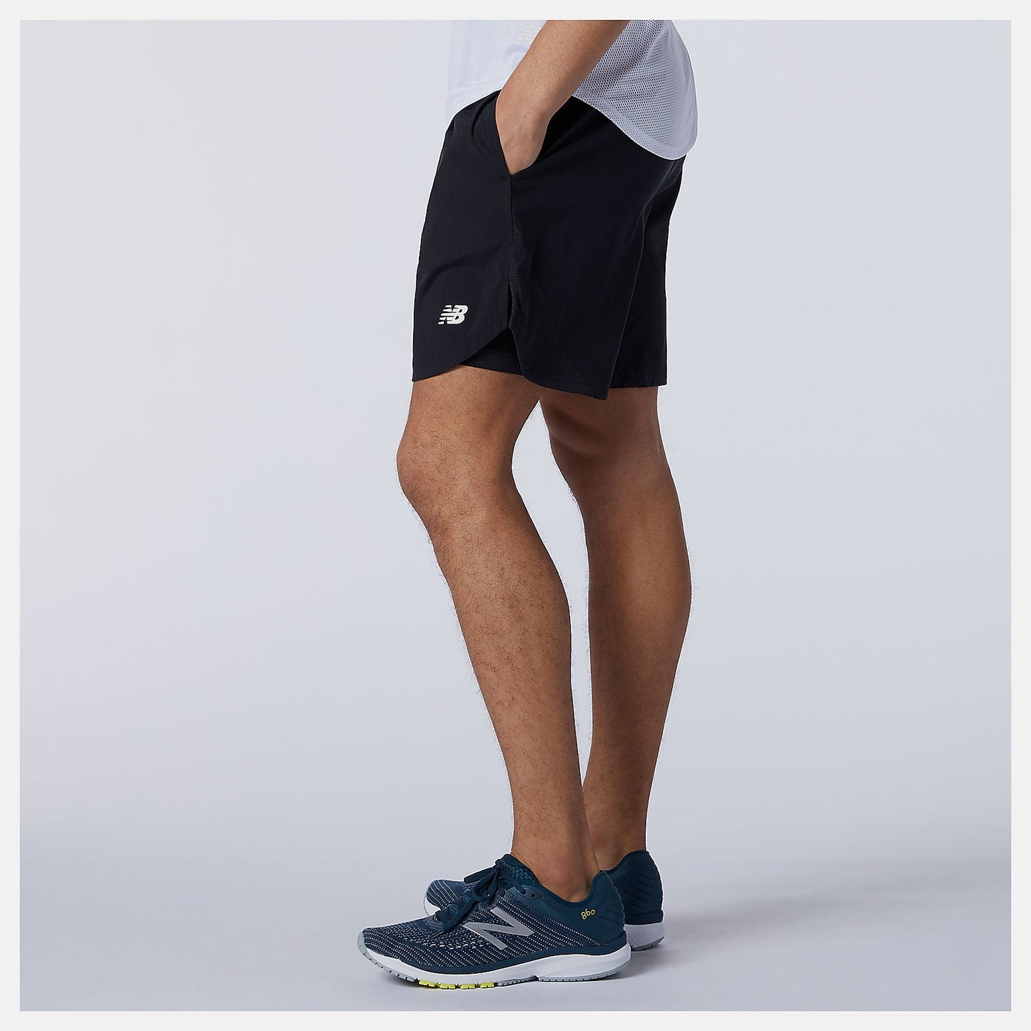 Fast Flight 2 in 1 7 Inch Short | New Balance Clothing Black - Men