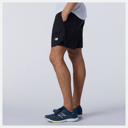 Fast Flight 2 in 1 7 Inch Short | New Balance Clothing Black - Men