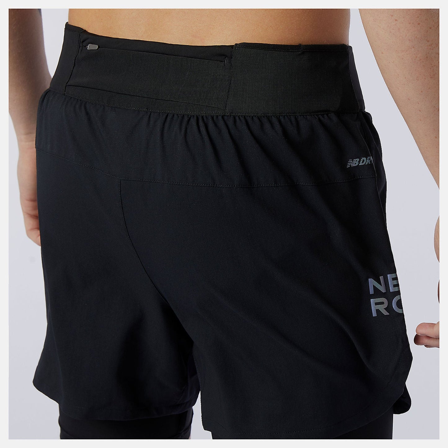Q Speed Fuel 2 in 1 5 Inch Short | New Balance Clothing Black - Men