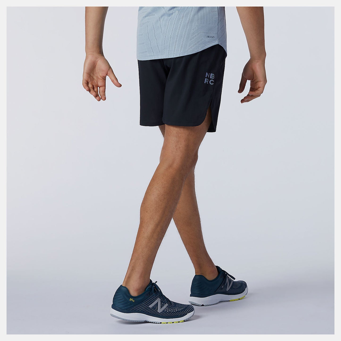 Q Speed Fuel 7 Inch Short | New Balance Clothing Black - Men