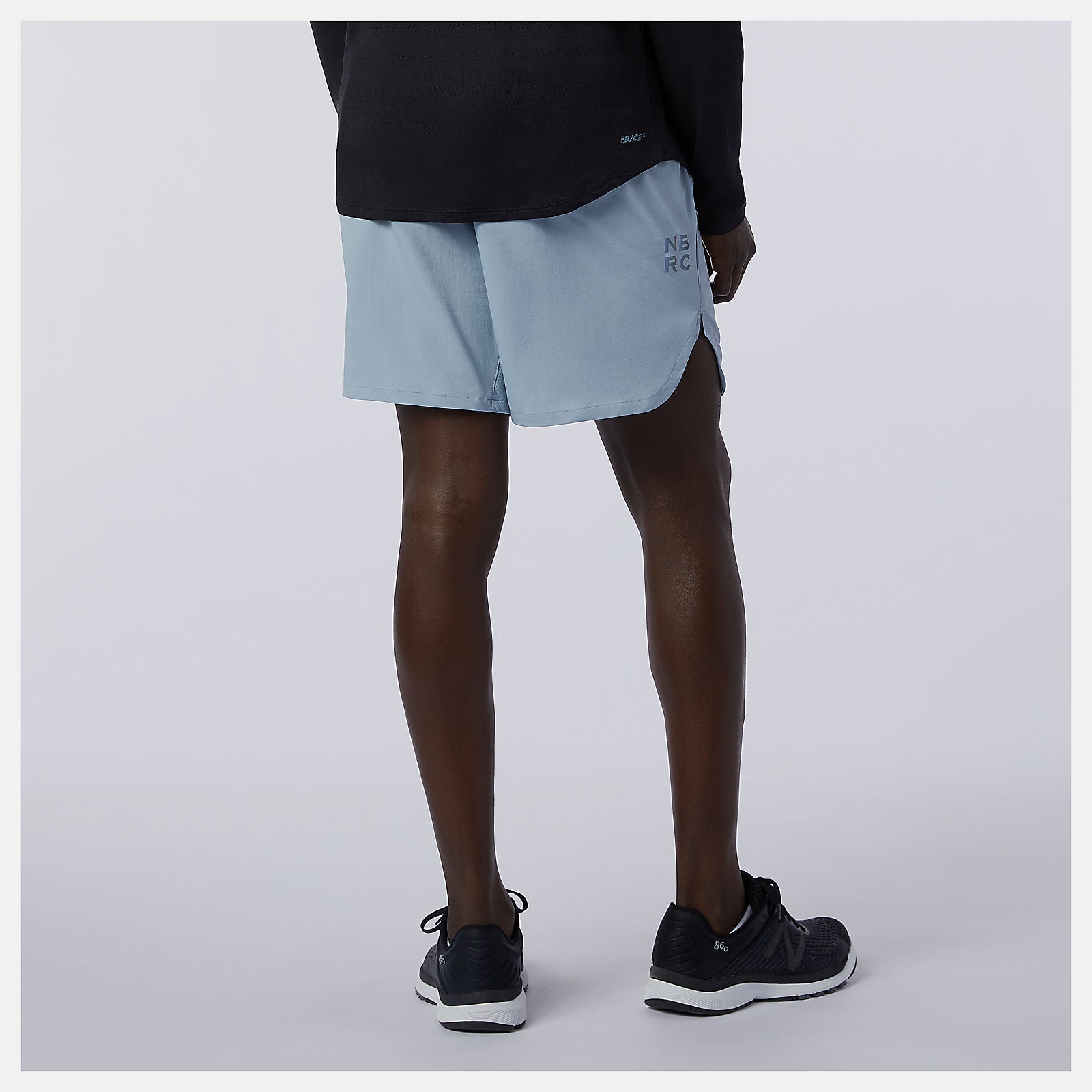Q Speed Fuel 7 Inch Short | New Balance Clothing Light Slate - Men