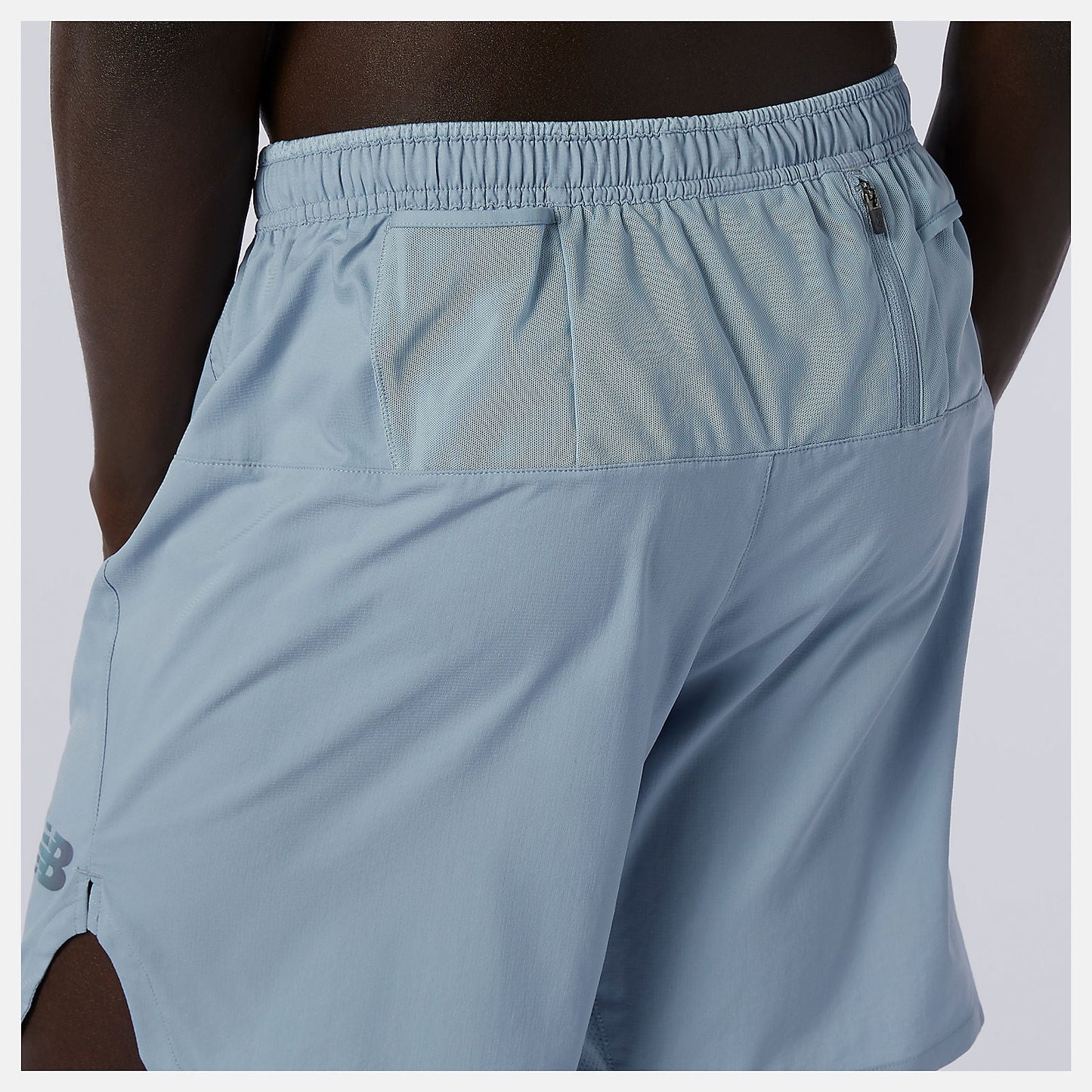 Q Speed Fuel 7 Inch Short | New Balance Clothing Light Slate - Men