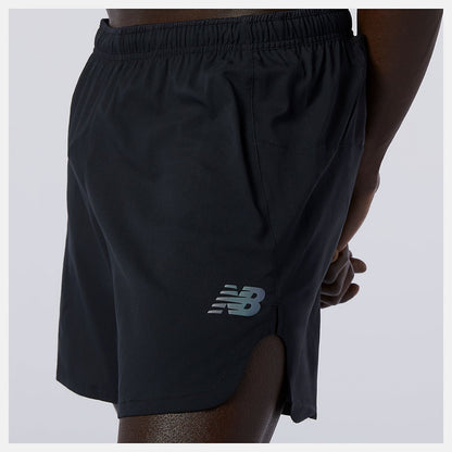 Q Speed Fuel 5 Inch Short | New Balance Clothing Black - Men