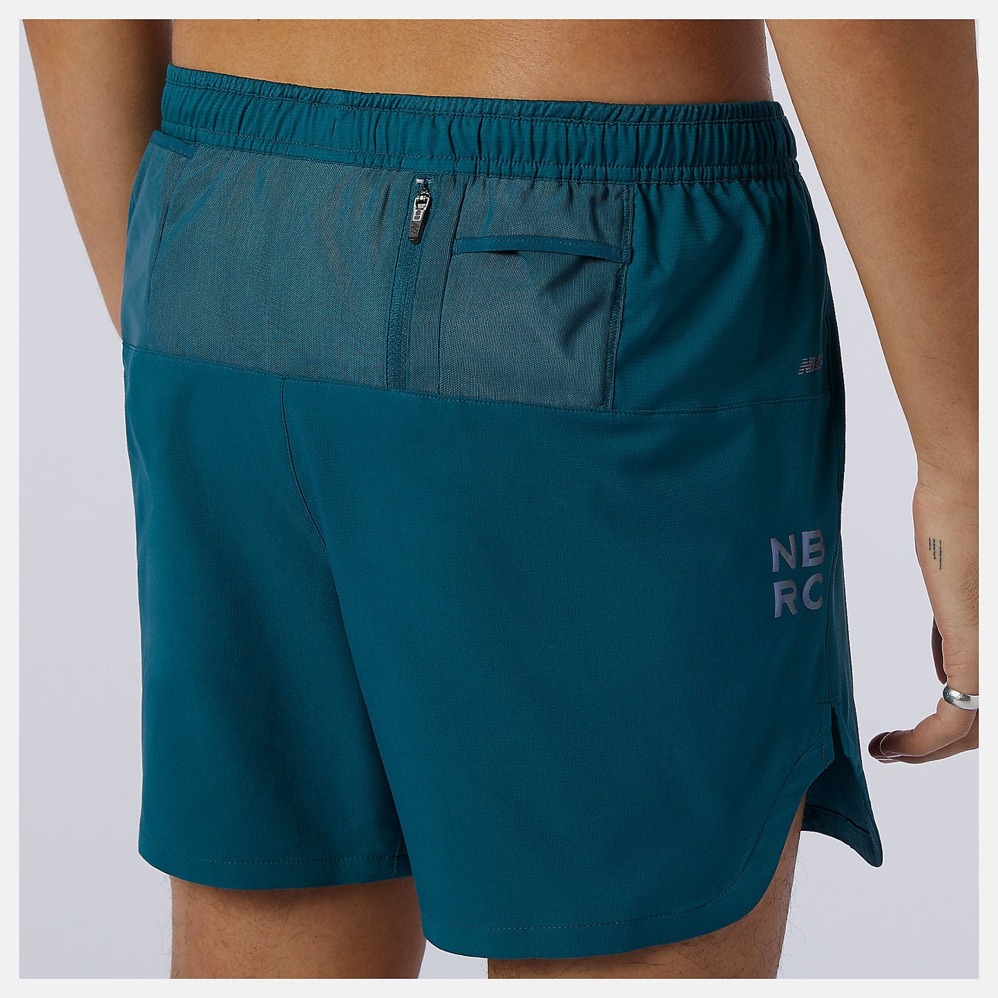 Q Speed Fuel 5 Inch Short | New Balance Clothing Mountain Teal - Men