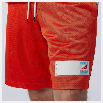 NB Essentials Mesh Short | New Balance Clothing Ghost Pepper - Men