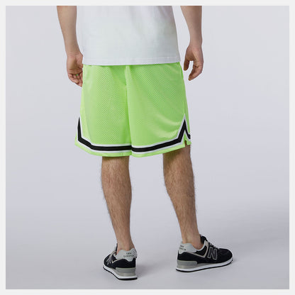 NB Athletics Psy Varsity Mesh Short | New Balance Clothing Bleached Lime Glo - Men