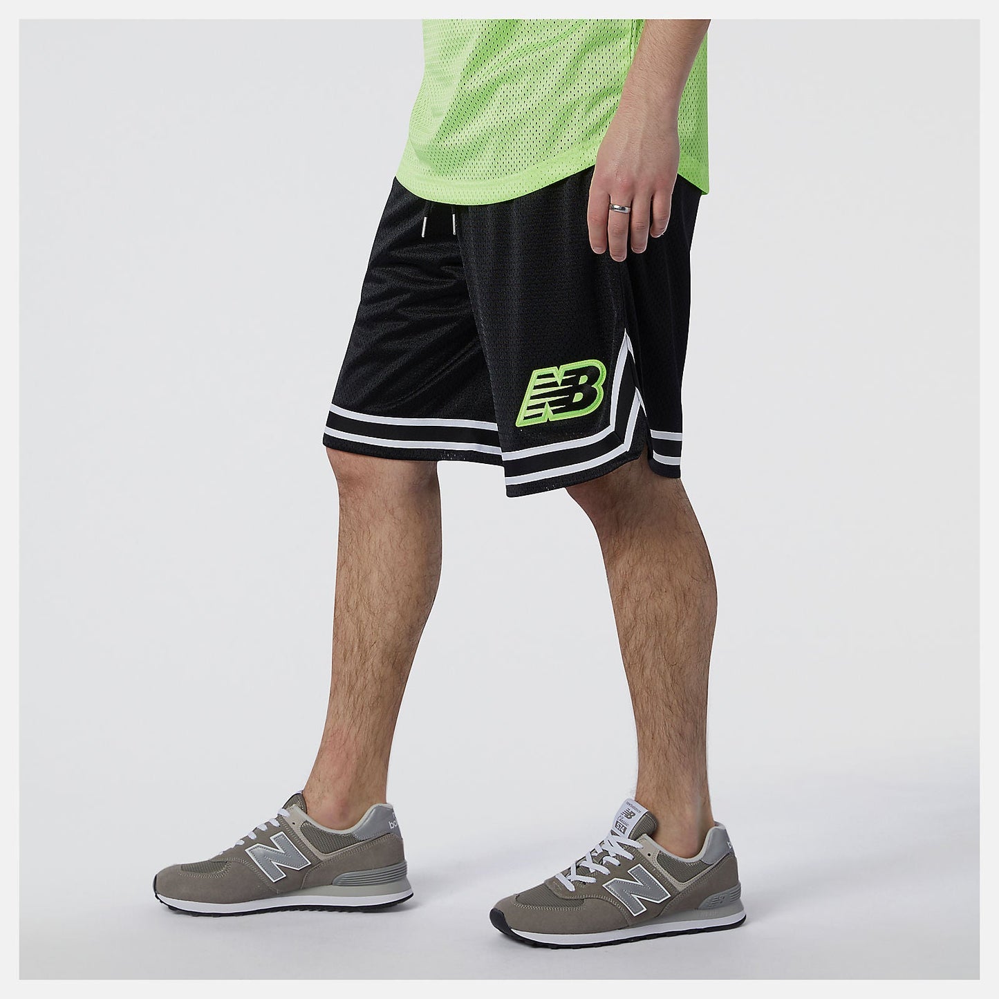 NB Athletics Psy Varsity Mesh Short | New Balance Clothing Black - Men