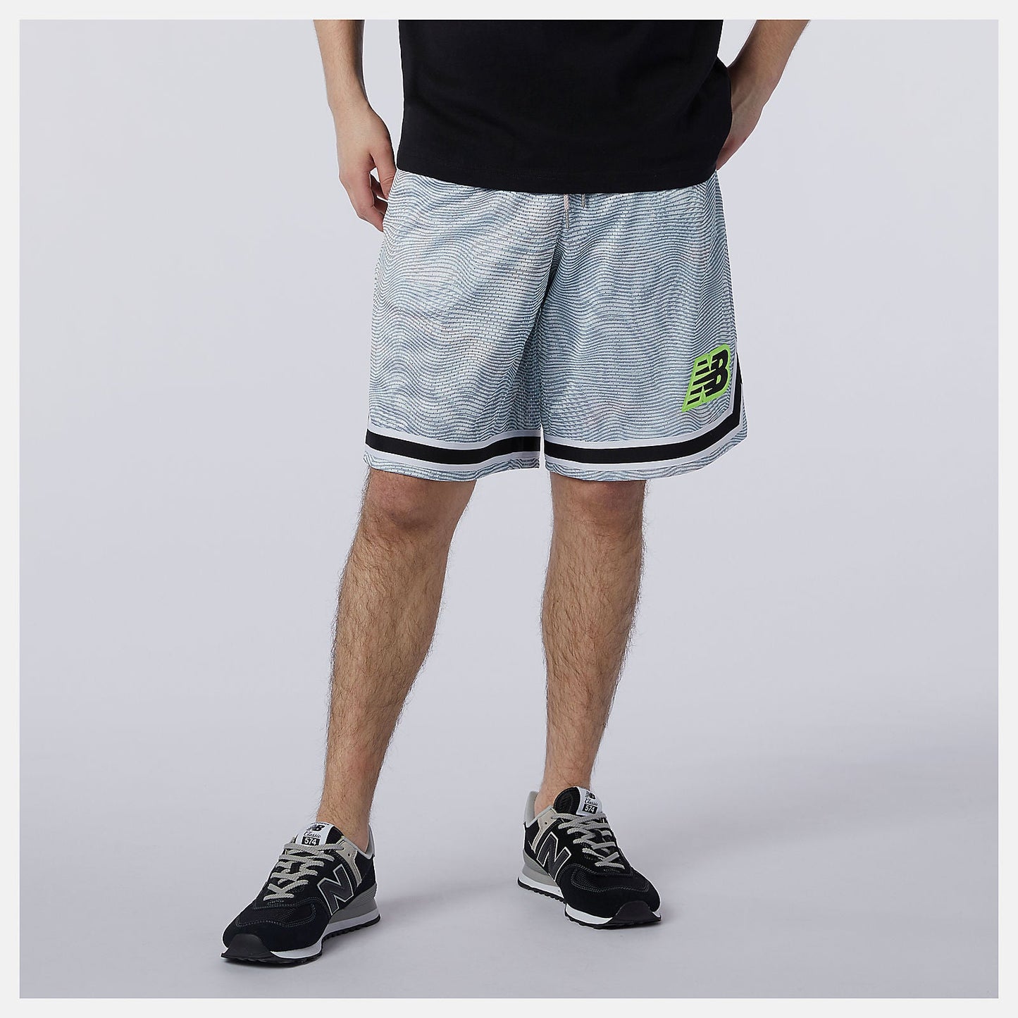 NB Athletics Psy Varsity Short | New Balance Clothing White Print - Men